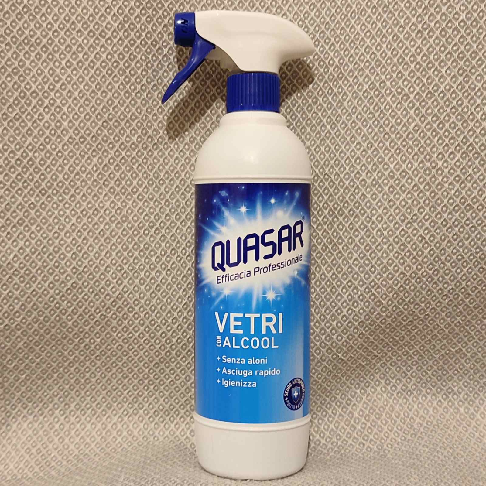 Засіб для скла Quasar Vetri con alcool 580мл Італія