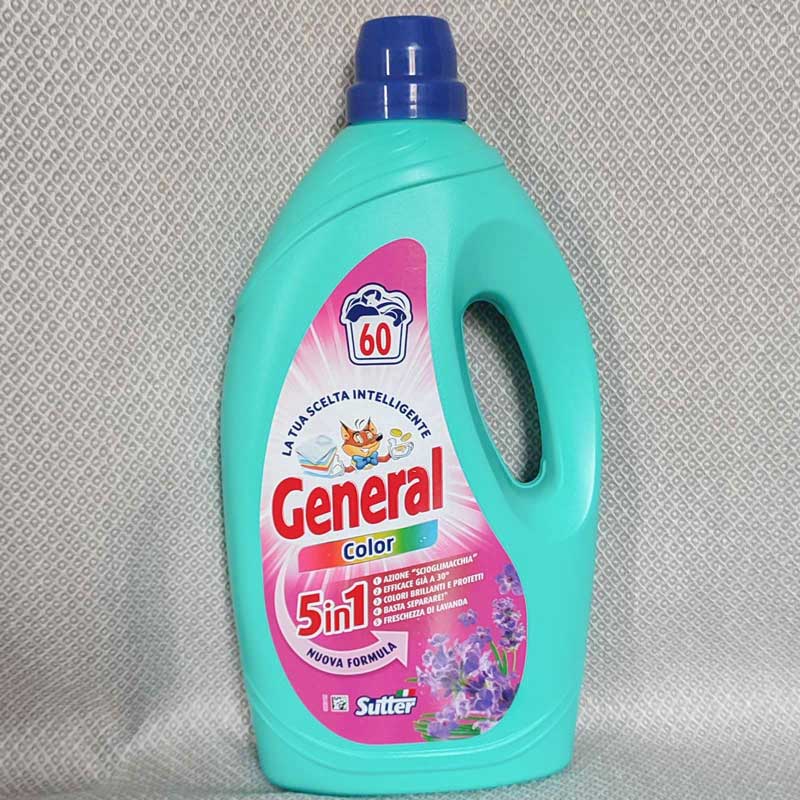 Гель для кольорового General Color 2.7л 60 пр Італія
