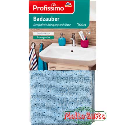 DM Profissimo Badzauber. Тряпочка для уборки ванной комнаты 1 шт.