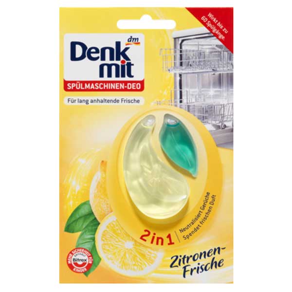Освежитель для посудомоечной машины Spülmaschinen Deo Zitronen-Frische