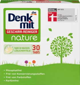 таблетки для ПММ Denkmit Nature 30 шт