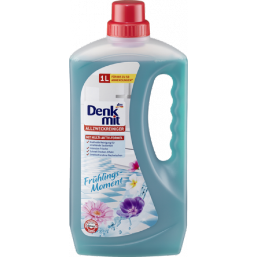 Універсальний засіб для підлоги Квітковий аромат Denkmit Allzweckreiniger Fruhlings Moment 1л
