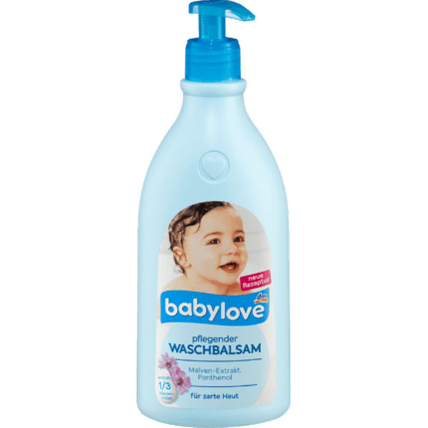 Babylove Waschbalsam Душ-бальзам с экстрактом Мальвы и пантенолом, 500 мл