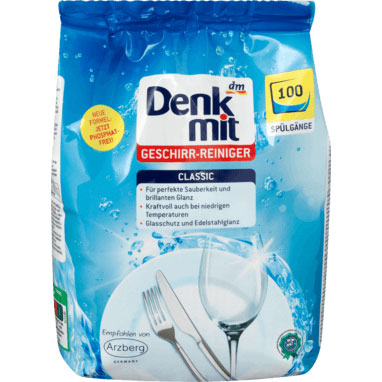 Порошок для ПММ DenkMit Geschirr-Reiniger fir Spilmaschinen 1,5 кг