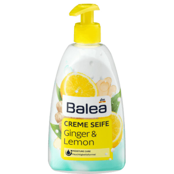 Balea жидкое крем-мыло с дозатором Имбирь лемон 500 мл