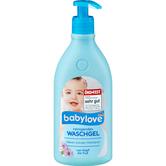 Babylove Waschgel гель детский 500мл Германия