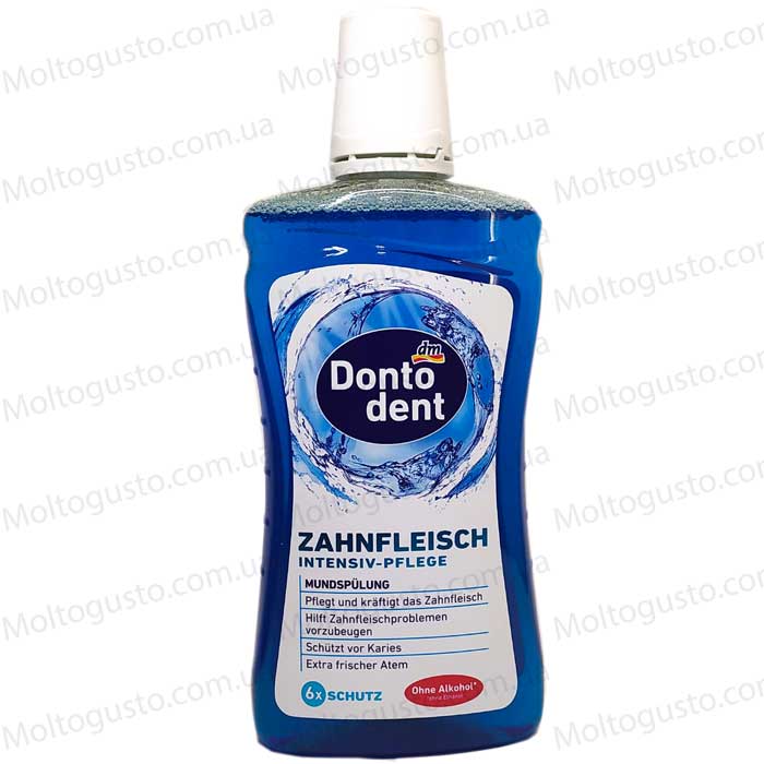 Dontodent Mundspülung Zahnfleisch Intensiv-Pflege Ополаскиватель для полости рта 500 мл