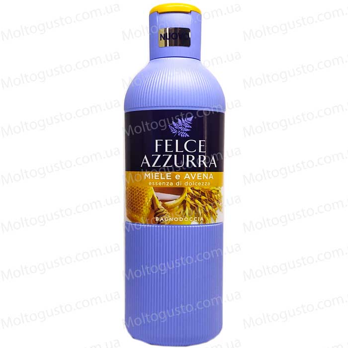  Felce Azzurra Miele e Avena Мед и Овес гель для душа 650 мл Италия