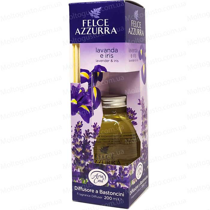  Освежитель воздуха Felce Azzurra Lavanda e Iris  200 мл Италия