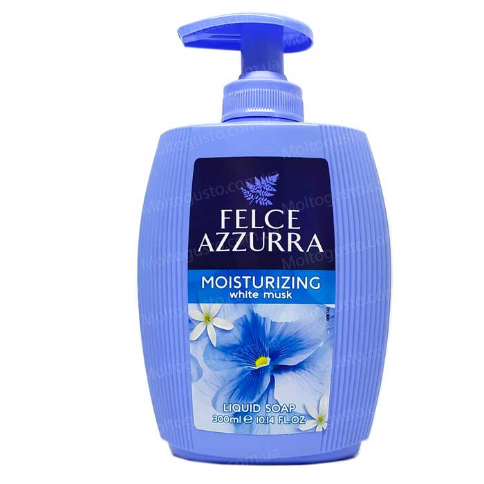 Felce Azzurra мыло увлажняющее Белый Мускус 300 мл Италия