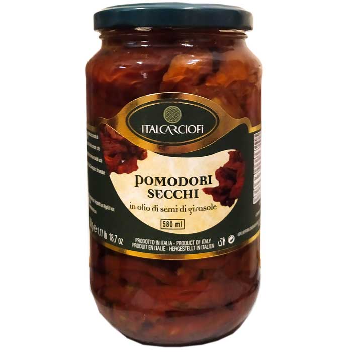 Помидоры вяленые Italcarciofi 580 мл Италия