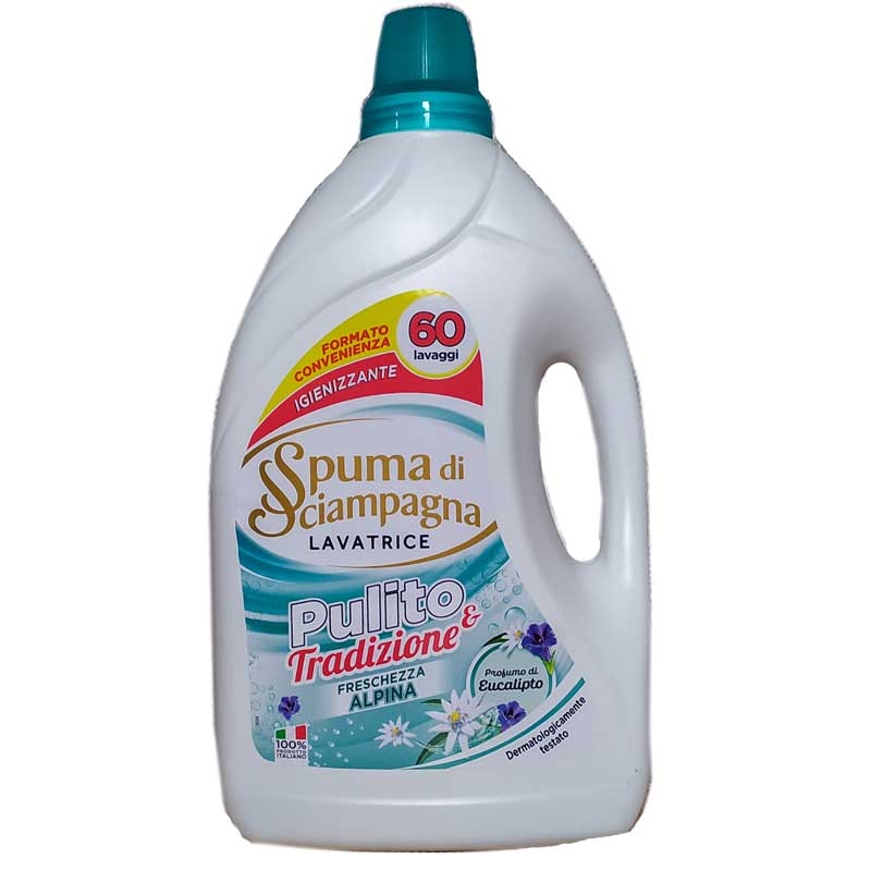  Spuma di Sciampagna гель для стирки 3,6л 60 стирок Италия