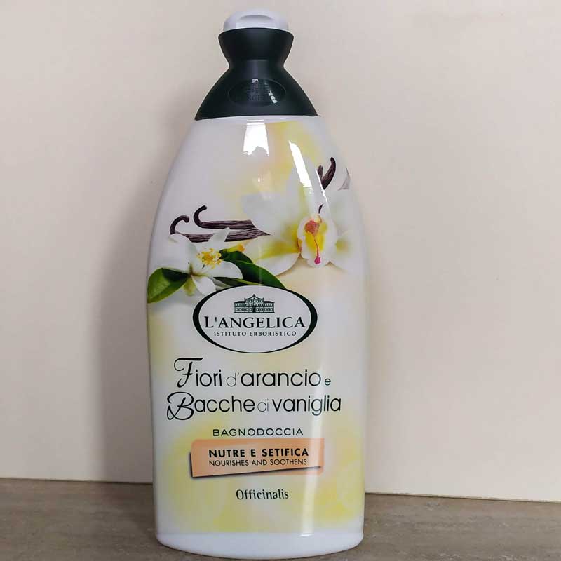  Гель для душа L'Angelica Fiori d'Arancio Bacche ds Vaniglia квітка апельсину та ваниль 450мл
