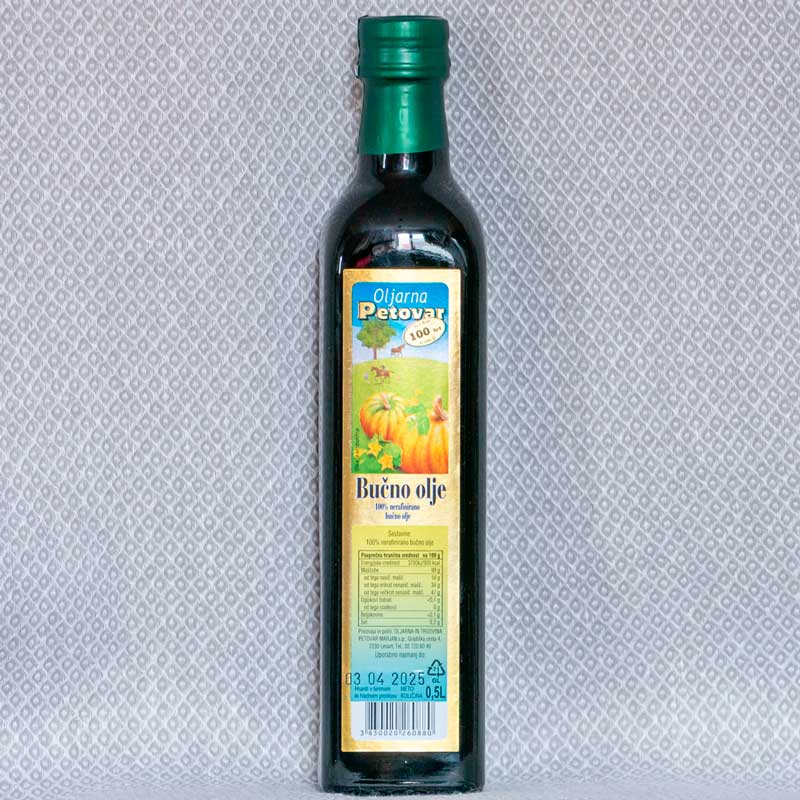 Масло тыквенное Petovar 500 мл Словения