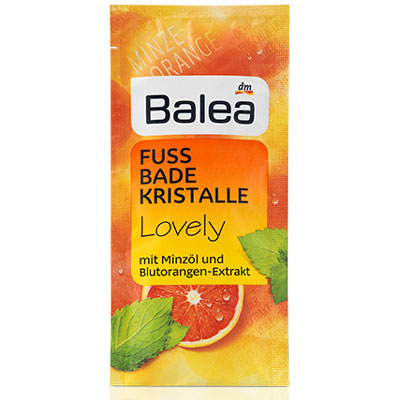 Кристаллы для ножной ванны Balea Fuss Badekristalle Lovely 40г