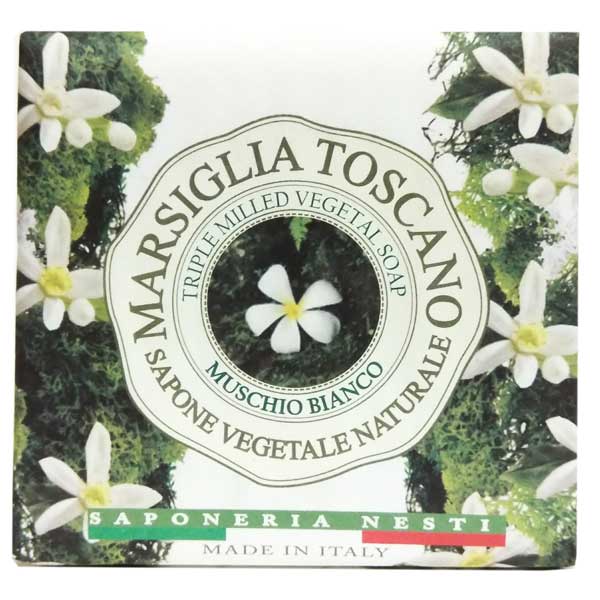 Nesti Dante мыло растительное Белый мускус 200г Италия