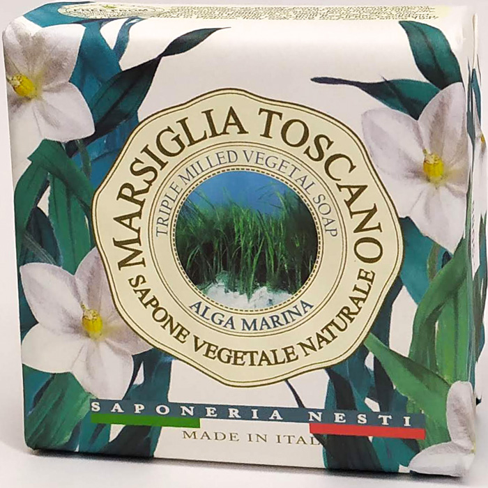   Nesti Dante мыло растительное Alga Marina Морские водоросли 200г Италия