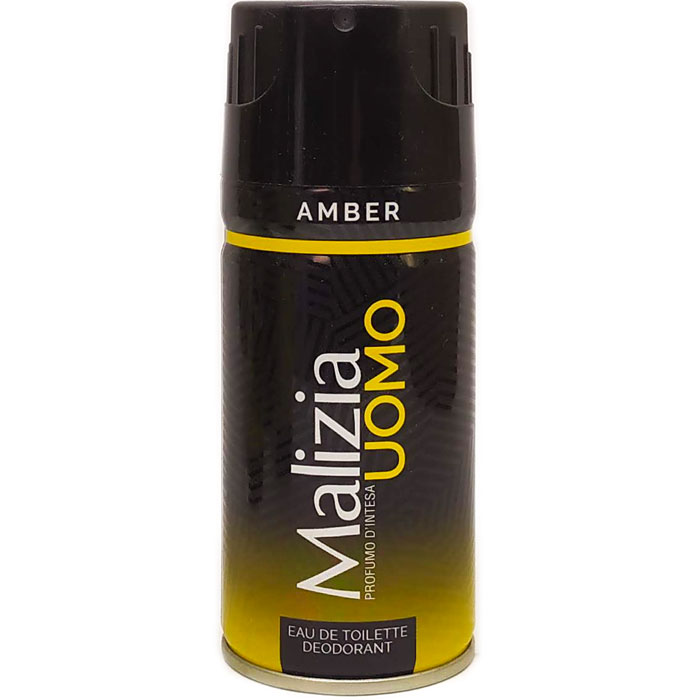 Дезодорант Malizia Uomo Amber Body Spray 150 мл