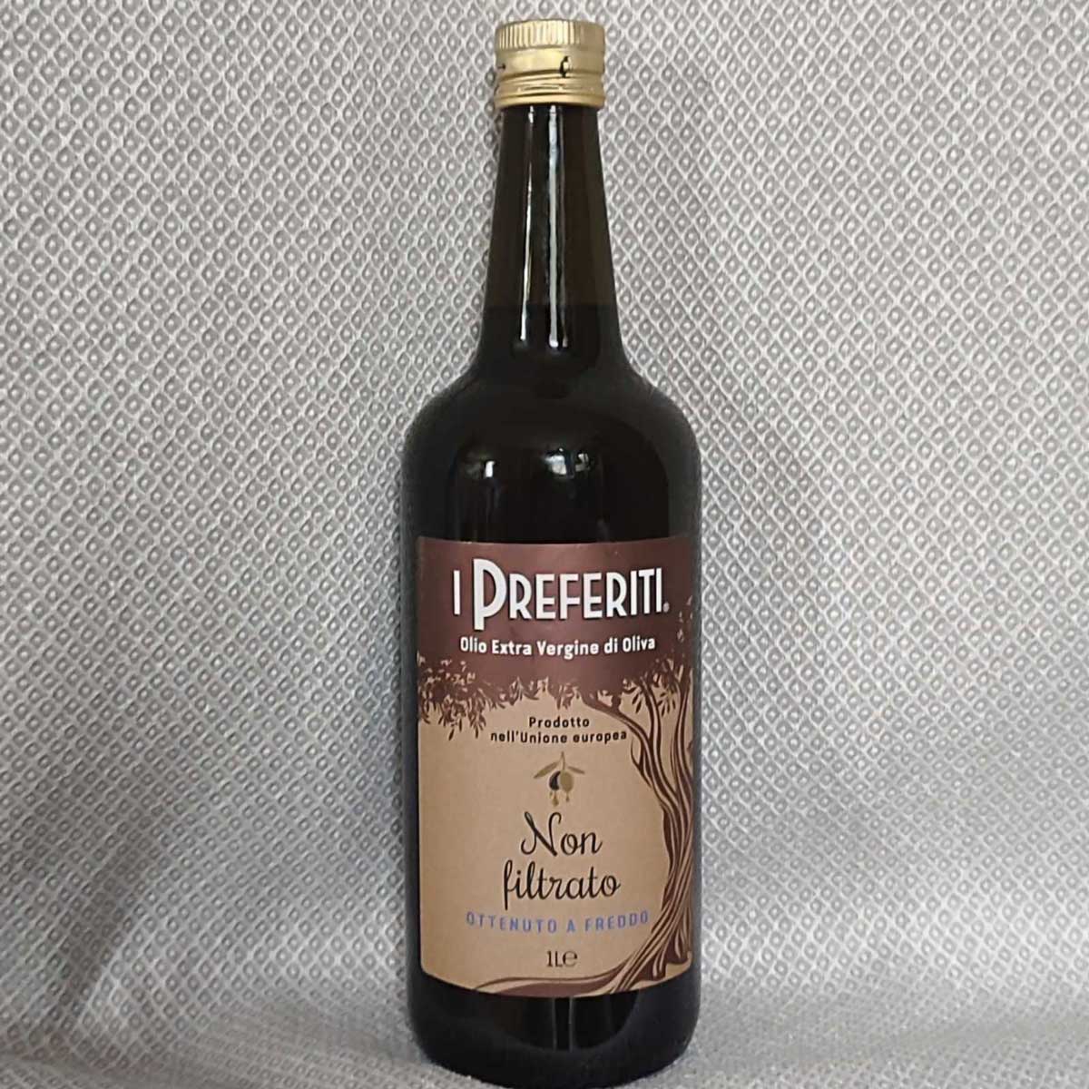Оливкова олія нефільтрована першого віджиму iPreferiti 11/2024р 1л Італія