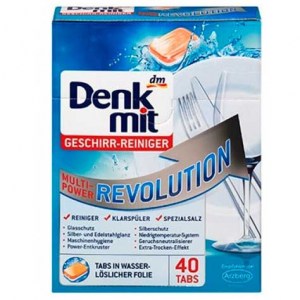 Таблетки Для ПММ Denkmit Revolution 40 шт