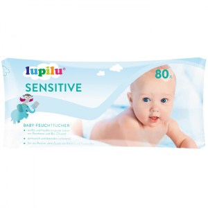  Салфетки влажные LUPILU Baby Feuchttücher 80шт