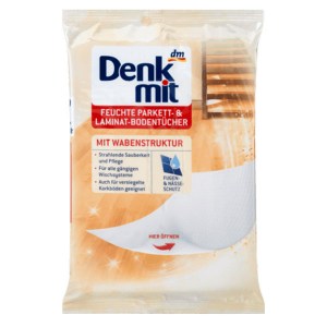 Bodentücher Parkett und Laminat Универсальные салфетки для деревянных полов Denkmit 15 шт
