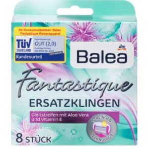 Сменные лезвия для станка Balea Fantastique Ersatzklingen 4 штl
