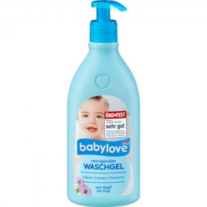 Babylove Waschgel гель детский 500мл Германия