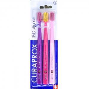 Зубные щетки Curaprox 3960 Ultra Soft 3шт Швейцария 