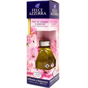 Освежитель воздуха Felce Azzurra Fiori di Ciliegio e Peonia  200 мл Италия