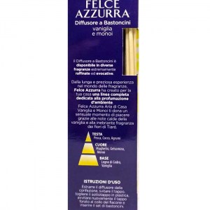 Освежитель воздуха Felce Azzurra Vaniglia e Monoi  200 мл Италия