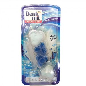 Подвесной блок для унитаза Denkmit WC-Duftstein Apfel-Blüte