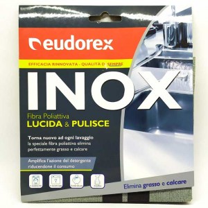 Салфетка для металлических поверхностей Eurodex Inox 30*32см