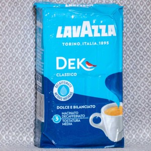 Lavazza DEK кофе молотый без кофеина 250г