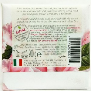 Nesti Dante мыло растительное Роза Центифолия 200г Италия
