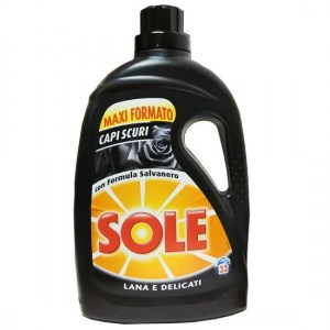 Sole Capi Scuri гель для стирки черного 33 стирки 2 л Италия
